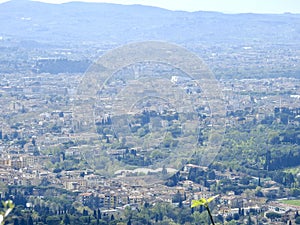 Florence seen from the village of Fiesole