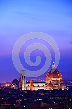 Florence skyline Italy.