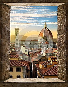 Florence from window