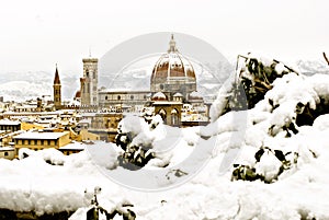 Florence at winter photo