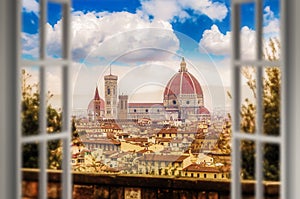 A Florencia morning in winter time photo