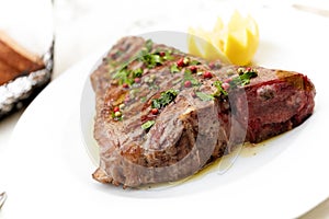 Florentine steak photo