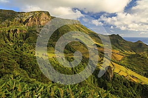 Flores island, Azores. Rocha dos BordÃµes