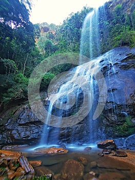 Florestal Uaimii Waterfall, Minas Gerais, Brazil.