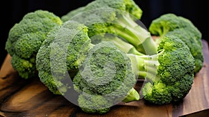florets green broccoli fresh