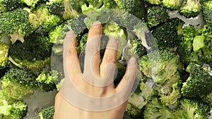 Florets meet water in a splash, the start of a healthy dish. Video shows the engaging steps of preparing food with care