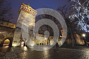 Florianska Gate in Krakow photo