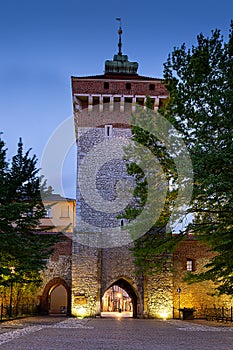 Florianska Gate in Krakow photo