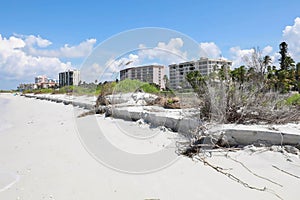 Florida beach erosion