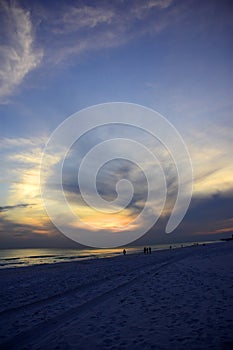 Florida beach sunset