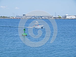 Florida Caribbean Port Traveling Boat Fun on Vacation