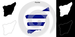 Florida outline map