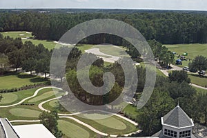 Florida Golf Course Flyover 3