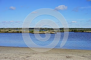 Florida hernando beach: pond