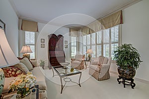 Florida home formal living room
