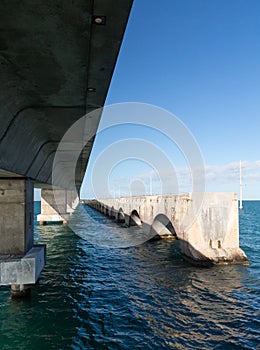 Florida Keys bridge and heritage trail