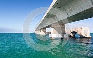 Florida Keys bridge and heritage trail