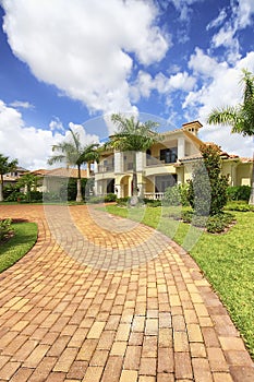 Florida luxury home in private community