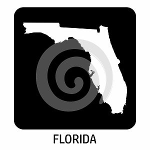 Florida map icon