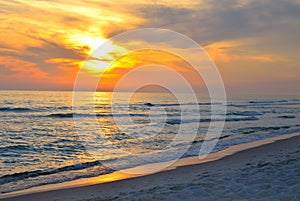 Florida Ocean Beach Sunset