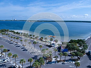 Florida palm harbor beach and island photo