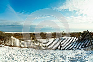 Florida panhandle beach