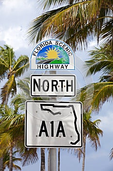 Florida's scenic highway sign