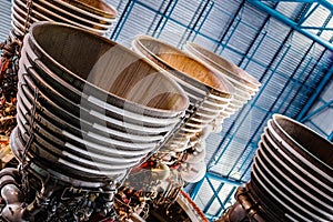 Apollo Saturn V rocket thrusters