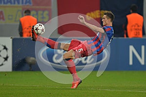 Florin Gardos of Steaua Bucharest