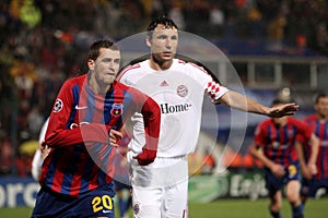 Florin Lovin and Mark Van Bommel