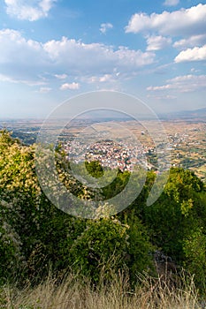 Florina Greece City Panoramic View