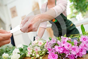 Florsit holding buiness card