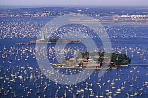 Flotilla in New York Harbor