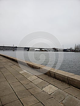 The flotskiy boulevard close to Main Square, Mykolaiv