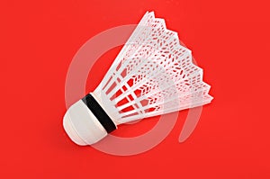 Flounce for game in badminton photo