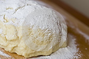 Flour and dough