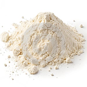 Flour isolated on white background