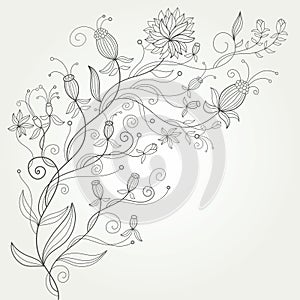 Flourish background