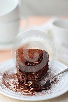 Flourless chocolate cake