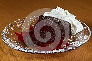 Flourless chocolate cake