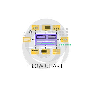 Flow Chart Analysis Concept Data Icon