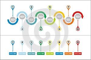 Flow chart, business concept