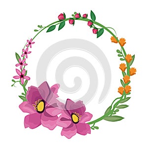 flower anemone crown decoration