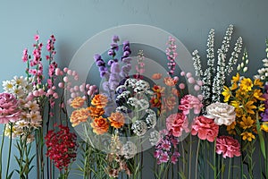 flower art collections at your wall