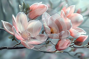 flower art collections at your wall