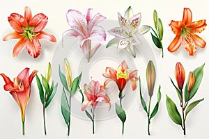 flower art collections at your wall