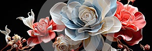 Flower Art Design art of a flower Modern Art Print for Wallpaper Floral fantasy design Waiting for spring
