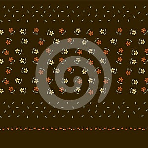 Flower background design vector