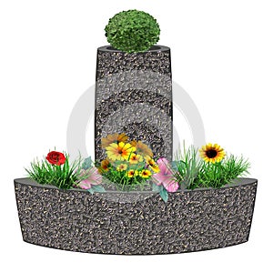 flower bed
