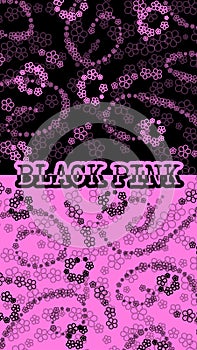 Flower and blackpink